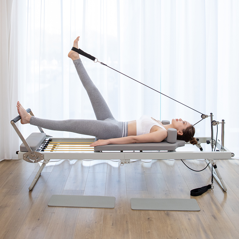 Pilates Yoga Weight Loss - Large Folding Pilates Reformer Equipment Core