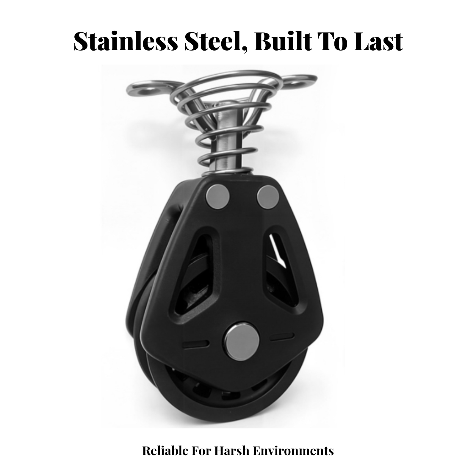 Pilates & Yoga Unleashed International Academy Yonkers - Compact Stainless Steel Pilates Pulley Part
