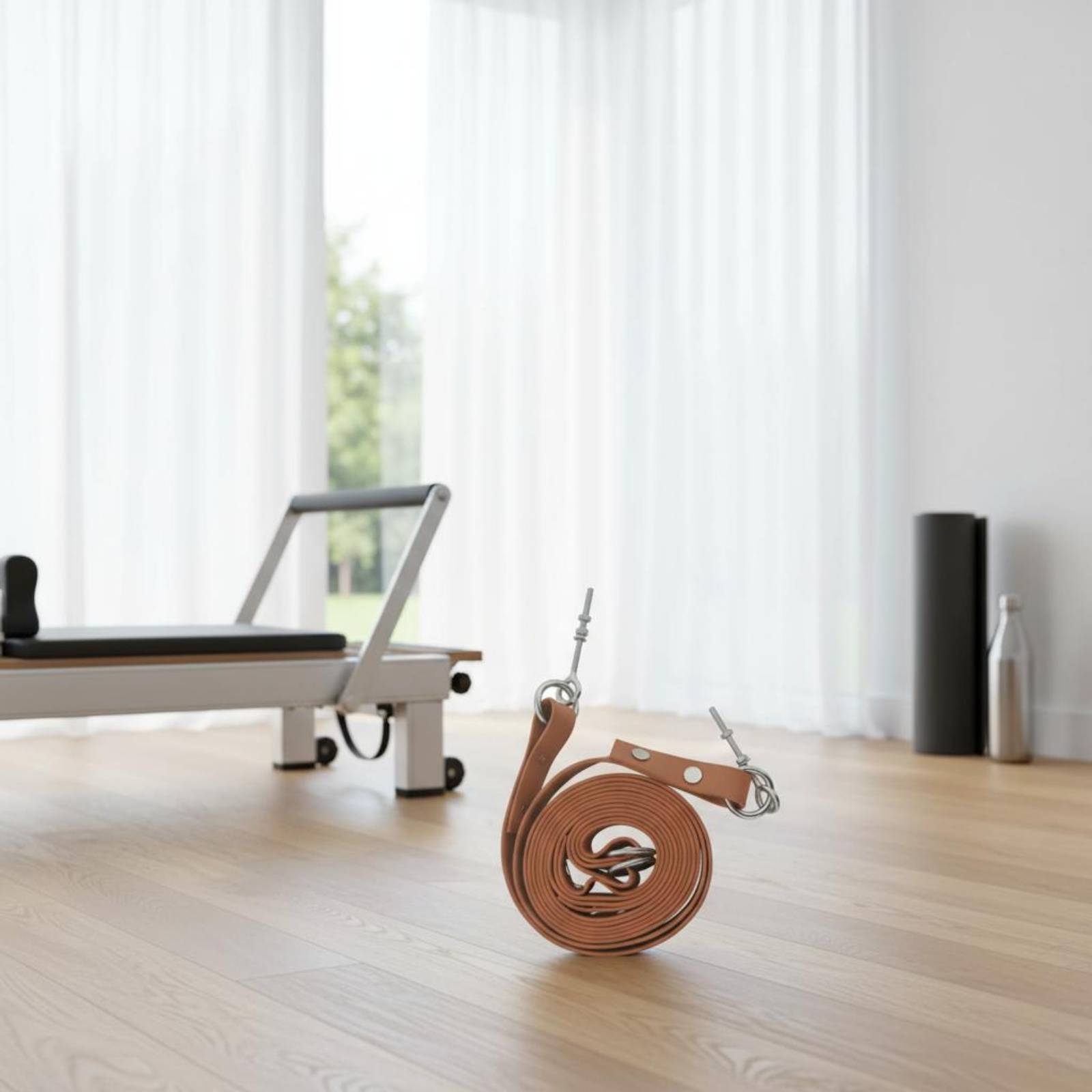 Pilates & Yoga Unleashed International Academy Yonkers - Reformer Double Loop Strap Comfortable Pilates