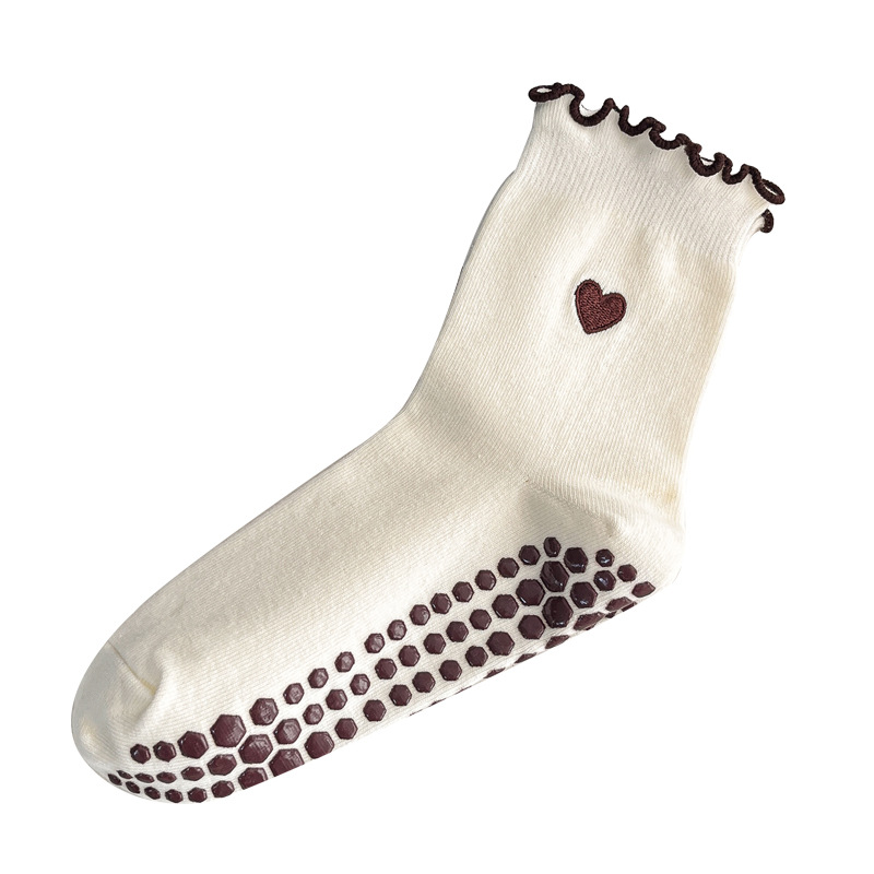 Yoga Socks Women Cotton Heart  - Pilates With Yoga 评论和价格