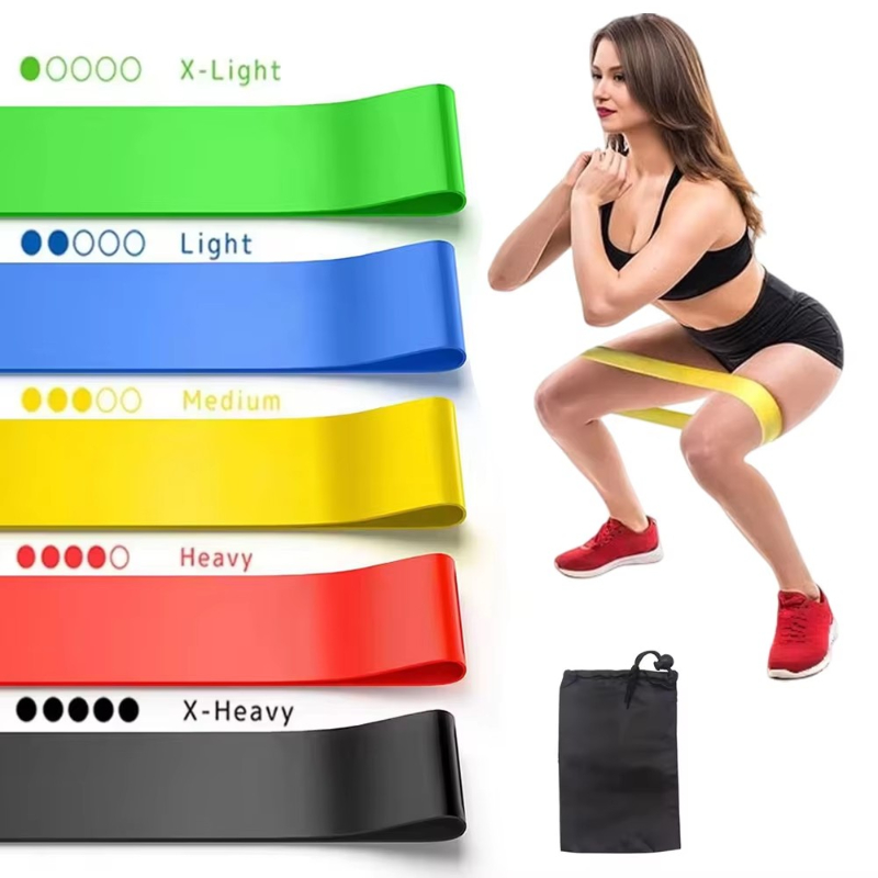 1/2/3/4/5pcs Resistance Bands. - Pilates Yoga Or 评论和价格