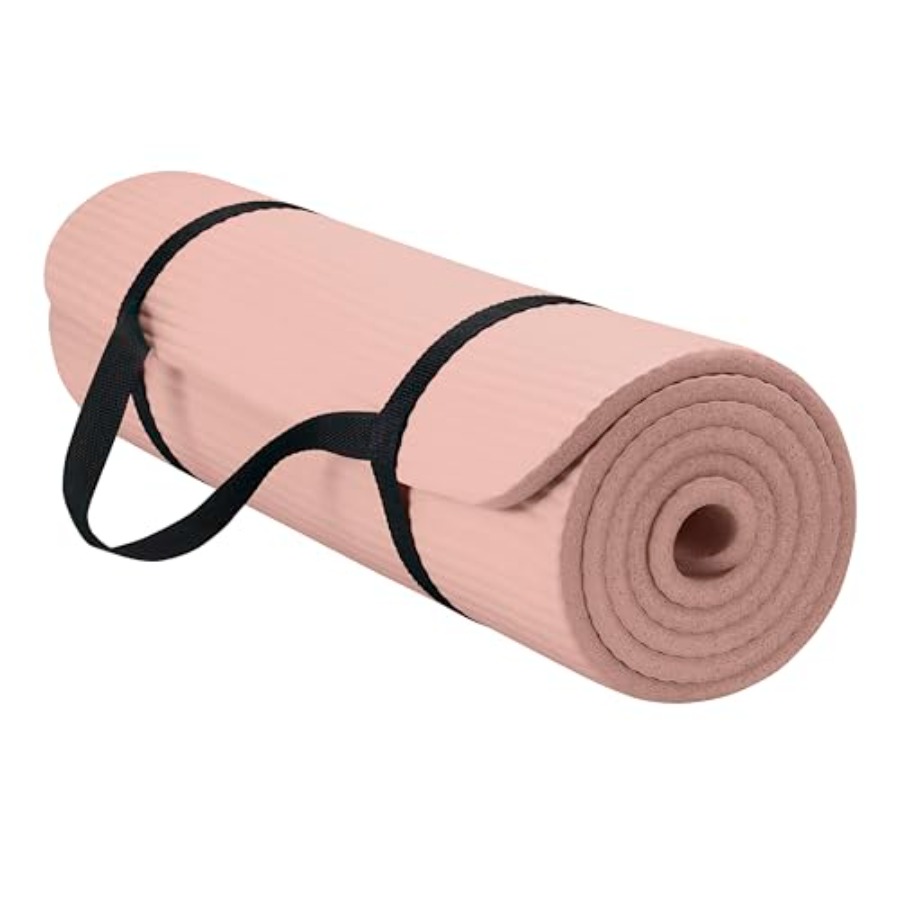 Thick Yoga Mat, Exercise and F - Pilates Yoga Joint 评论和价格