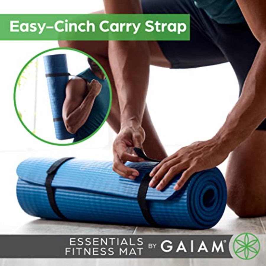 Thick Yoga Mat, Exercise and F - Pilates Yoga Joint 评论和价格