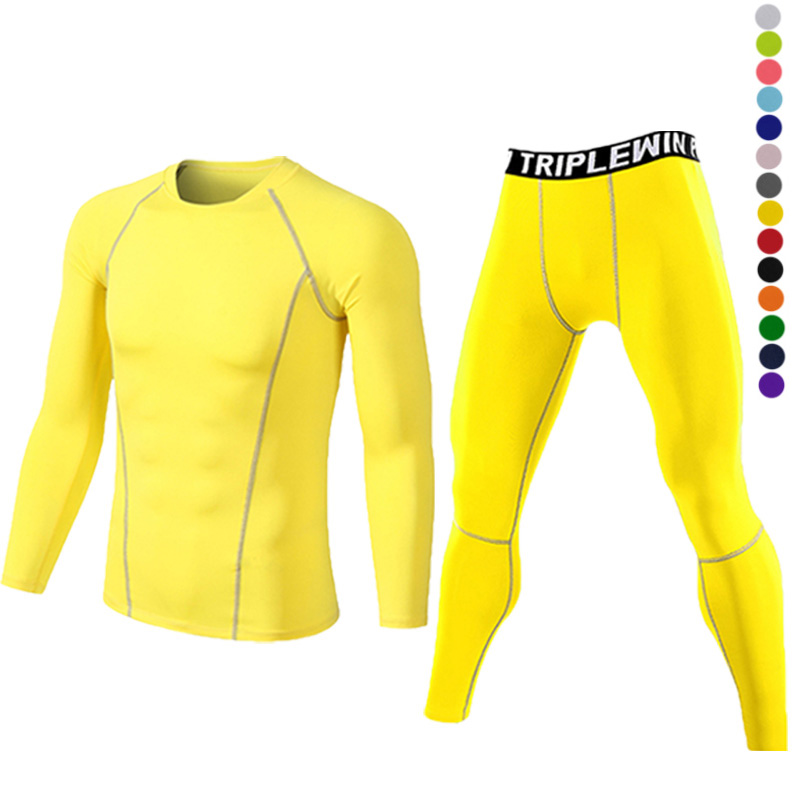 Men Long Sleeve Tracksuits GYM - Pilates Yoga Leggings 评论和价格