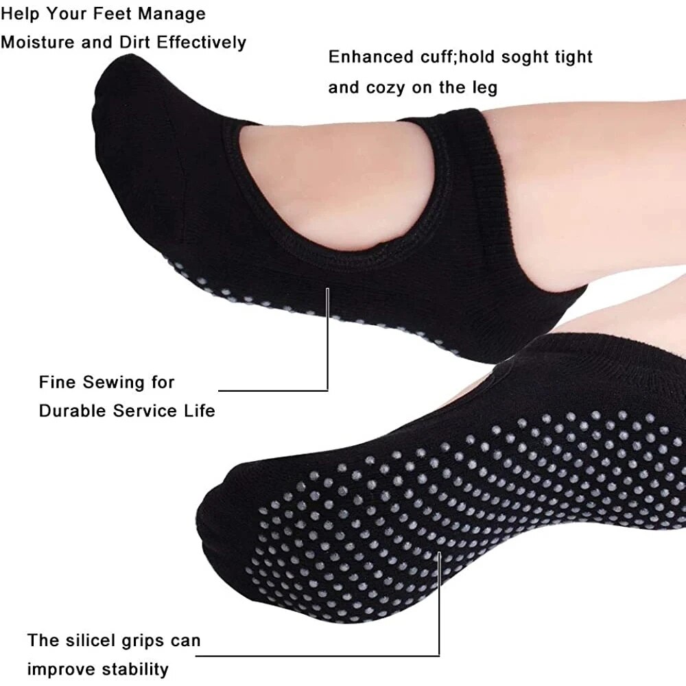 High Quality Women Yoga Socks  - Fitness Yoga Pilates 评论和价格