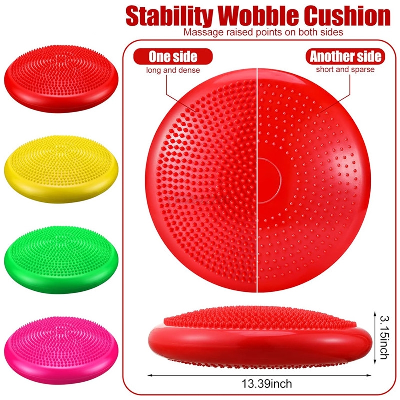 13.5in / 34cm Inflated Wobble  - Exercise Disc Inflatable 评论和价格
