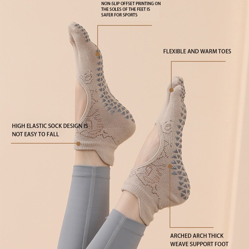 Women Yoga Toe Socks High Qual - Yoga Pilates Girl 评论和价格