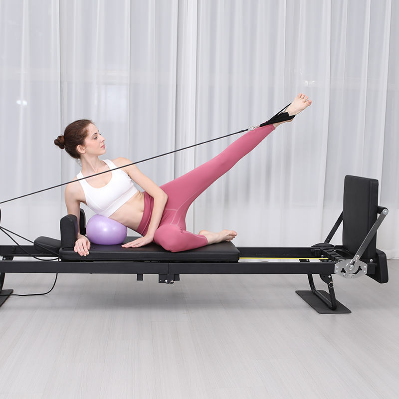 Large Folding Pilates Reformer - Pilates Yoga Weight Loss 评论和价格