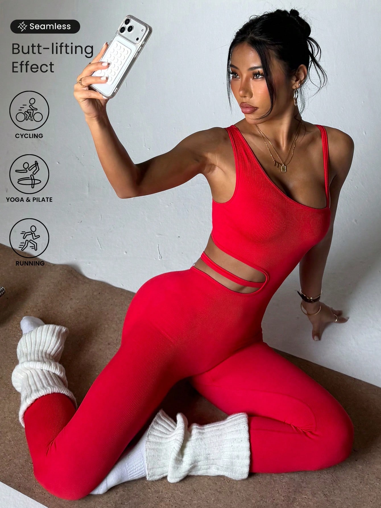 Beautiful back design, sexy on - Pilates Yoga Leggings 评论和价格