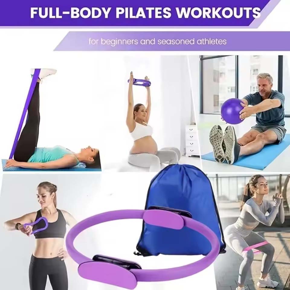 13Pcs/Set Yoga Circle Gym Set  - Pilates Yoga Weight Loss 评论和价格