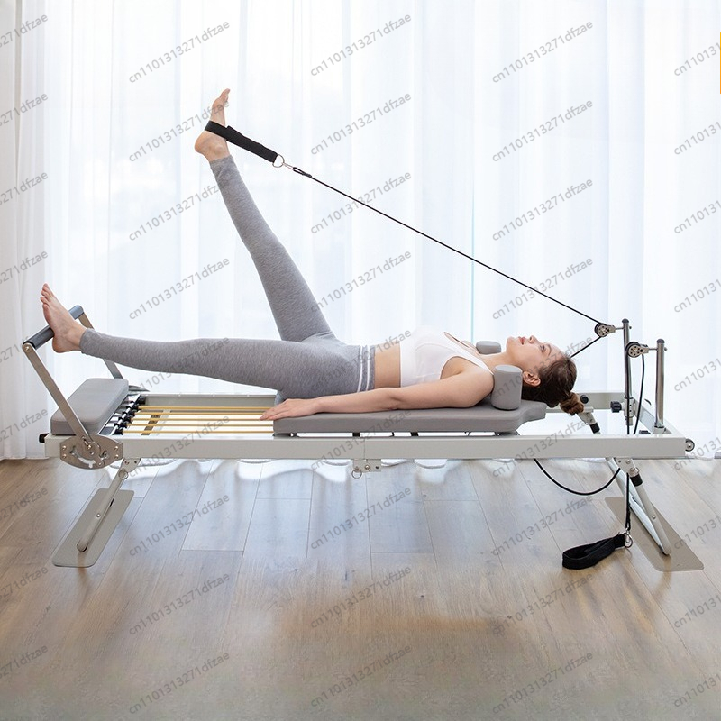 Large Folding Pilates Reformer - Pilates Yoga Weight Loss 评论和价格