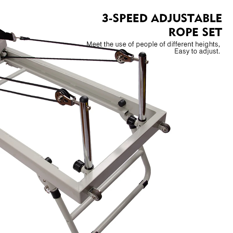 Large Folding Reformer Equipme - Pilates Yoga Weight Loss 评论和价格