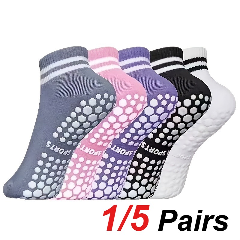 1/5 Pair Women's Silicone Anti - Pilates & Yoga Unleashed International Academy Yonkers 评论和价格