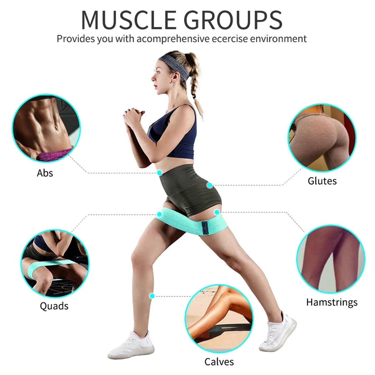 Elastic Band Fitness Resistanc - Pilates Yoga Joint 评论和价格