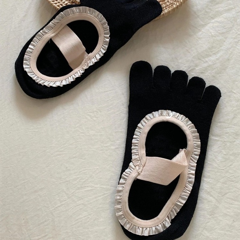 Women's Breathable Sweet Ruffl - Yoga Pilates Girl 评论和价格