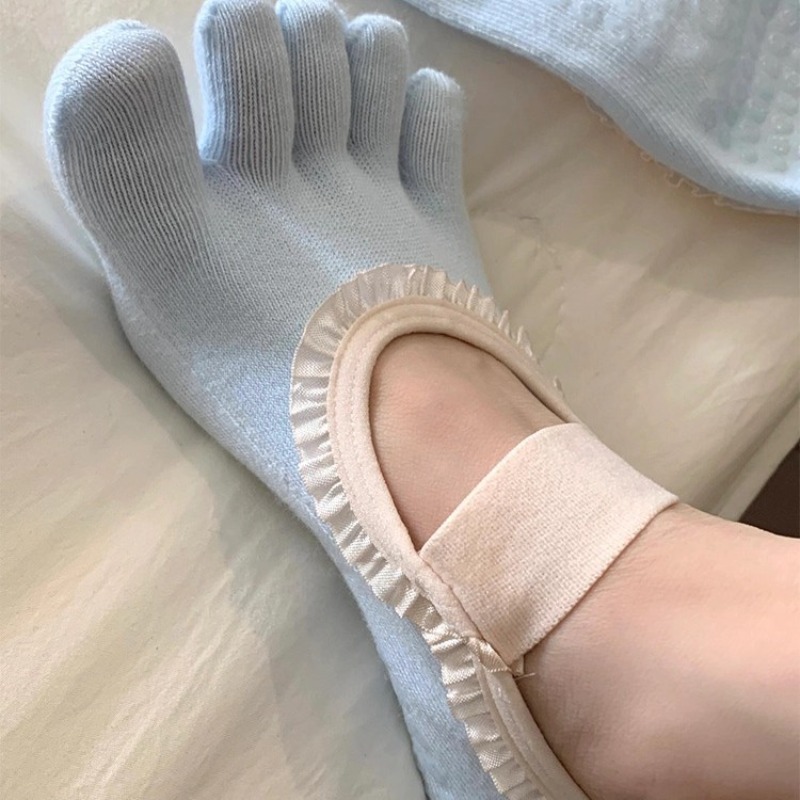 Women's Breathable Sweet Ruffl - Yoga Pilates Girl 评论和价格