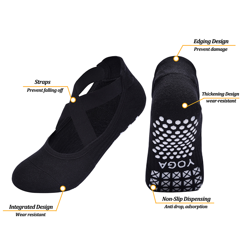 Women Non-Slip Yoga Socks Sili - Fitness Yoga Pilates 评论和价格