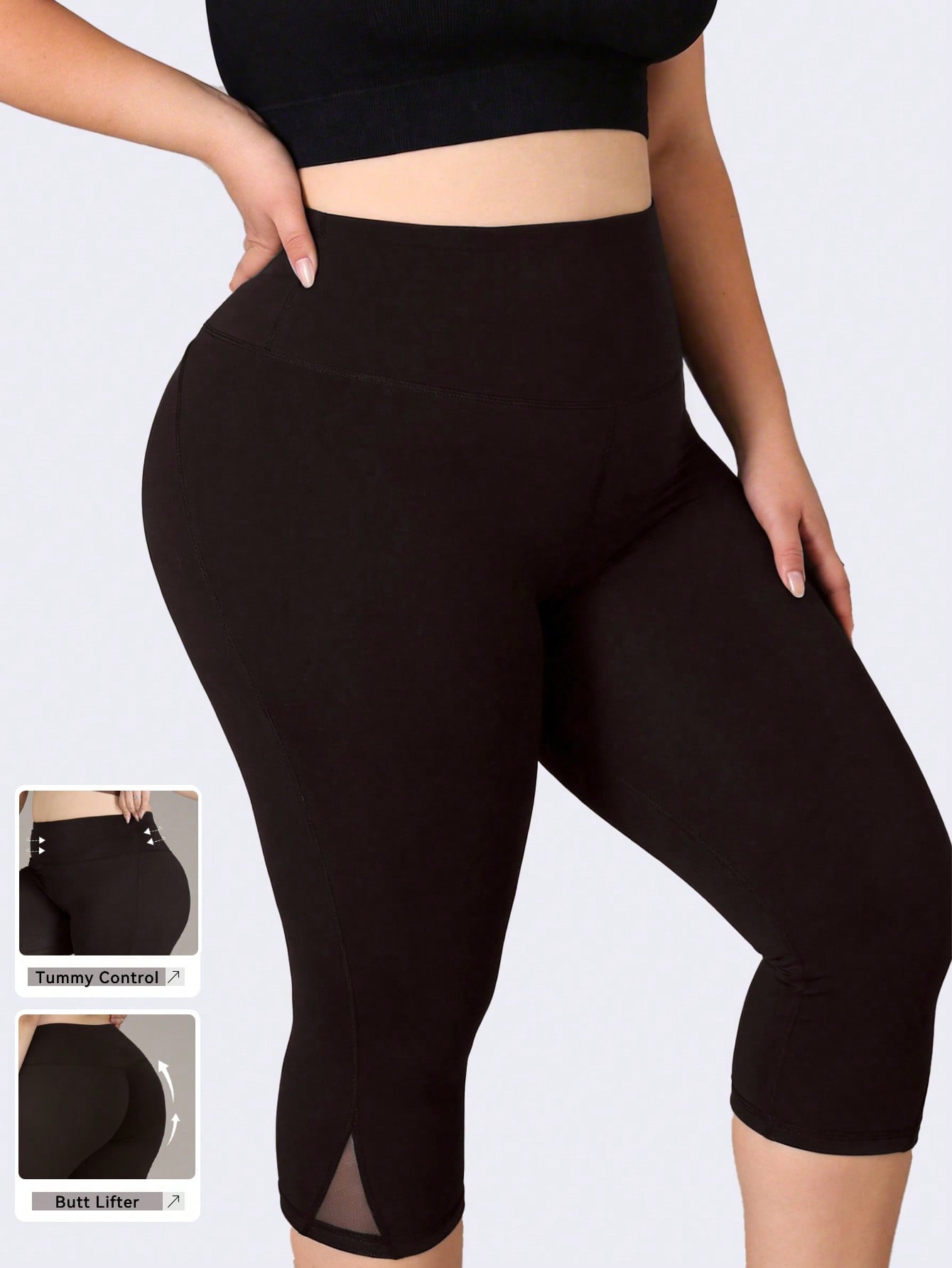 Plus Size Gym Leggings Women M - Pilates Yoga Leggings 评论和价格