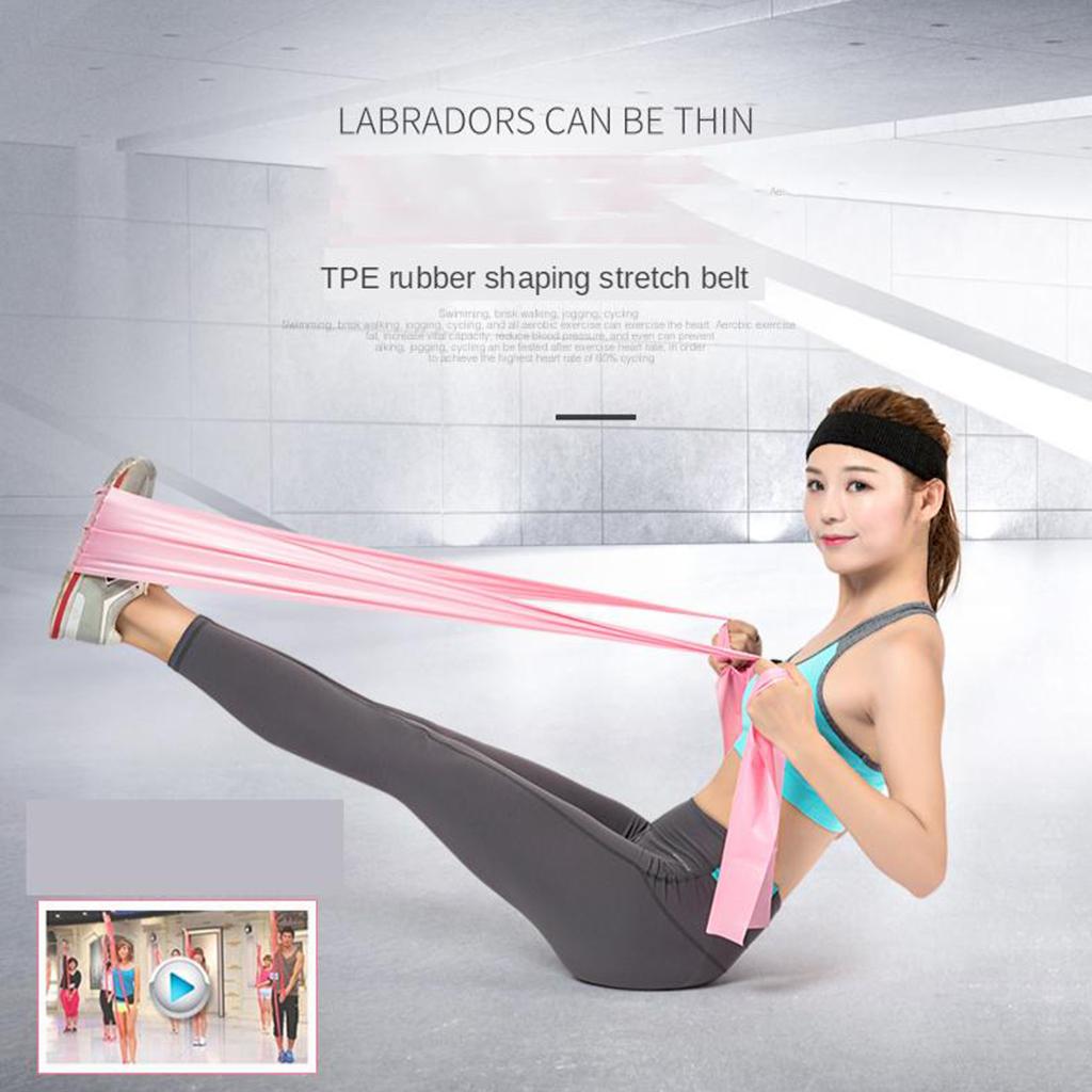 Long Stretch Exercise Bands TP - Pilates Yoga Weight Loss 评论和价格