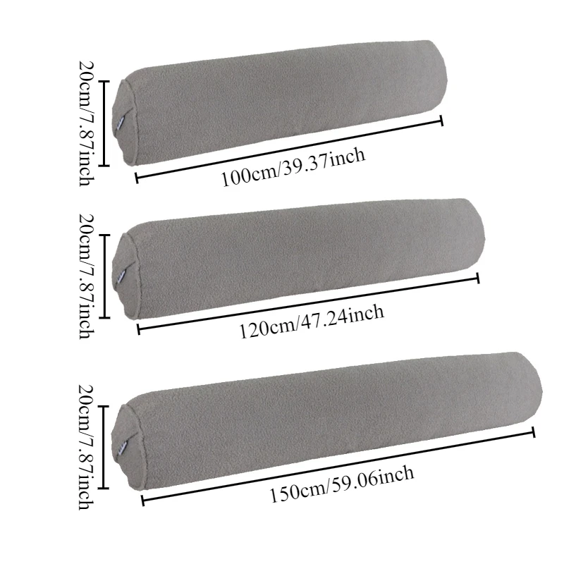 Round Bolster Pillowcase Long  - Bolster Cushion Round 评论和价格