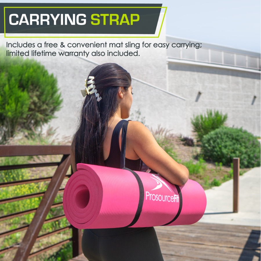 Extra Thick Yoga and Pilates M - Pilates Yoga Or 评论和价格