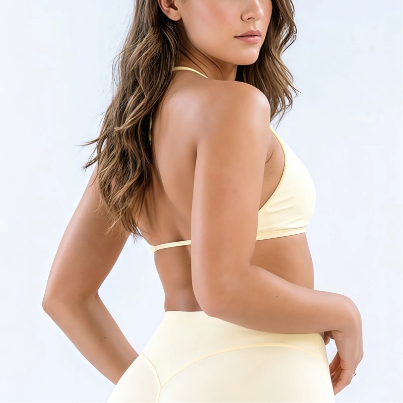 HISTELLO Origin Halter Bra Wom - Pilates Yoga Or 评论和价格