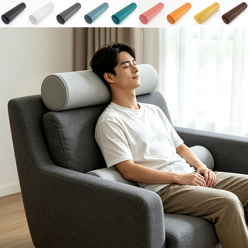 Large Multi-Scene Cylindrical  - Bolster Cushion Round 评论和价格