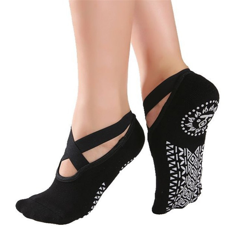 Women Yoga Socks Silicone Pila - Yoga Pilates Girl 评论和价格