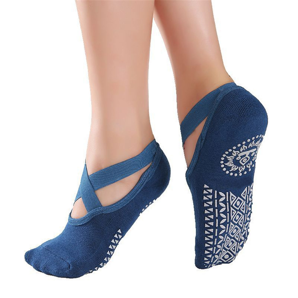 Women Yoga Socks Silicone Pila - Yoga Pilates Girl 评论和价格