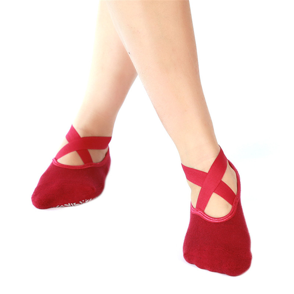 Women Yoga Socks Silicone Pila - Yoga Pilates Girl 评论和价格