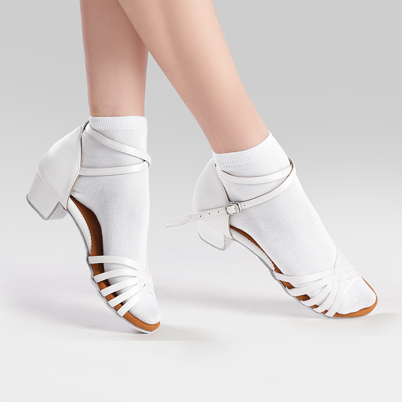 Girls Women Latin Socks White  - Yoga Pilates Girl 评论和价格