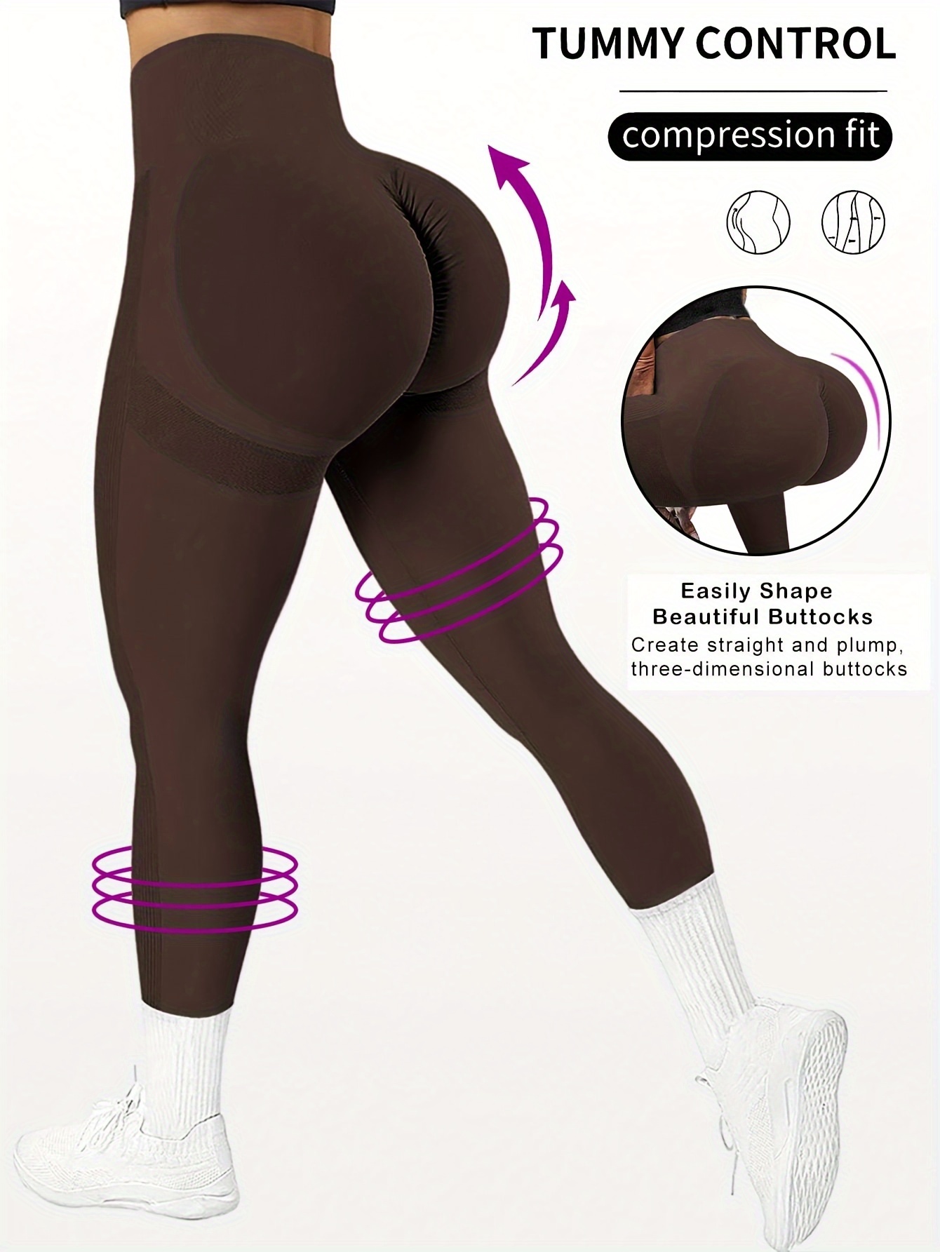 CZGUKE Seamless Women's High W - Pilates Yoga Leggings 评论和价格